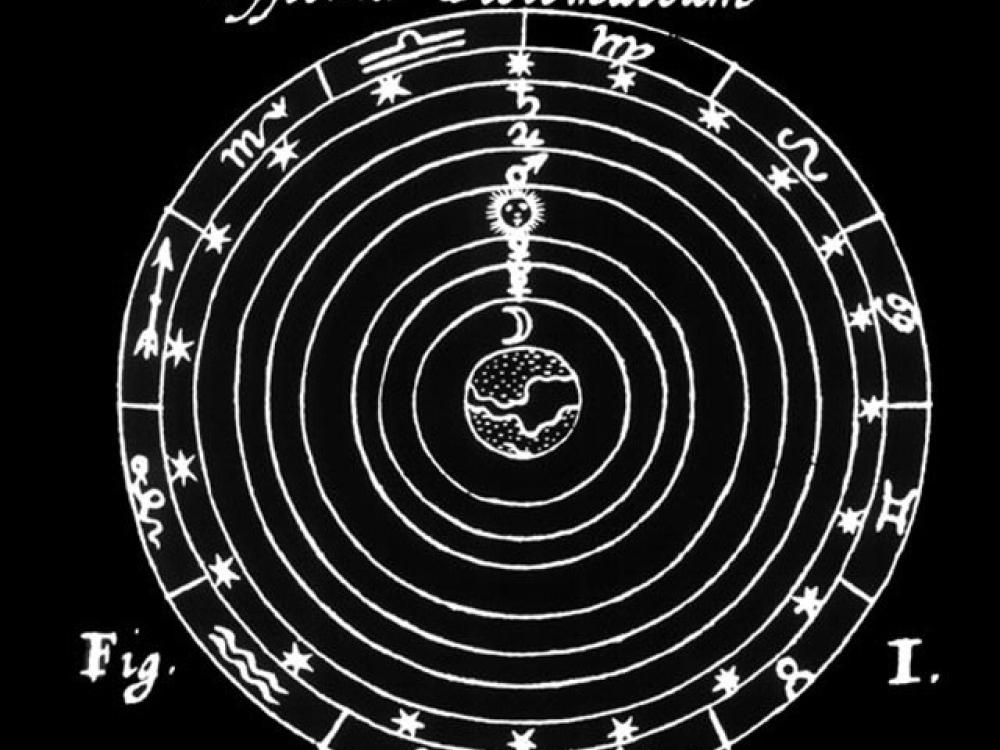 A chart containing early but accurate descriptions of planetary movements.