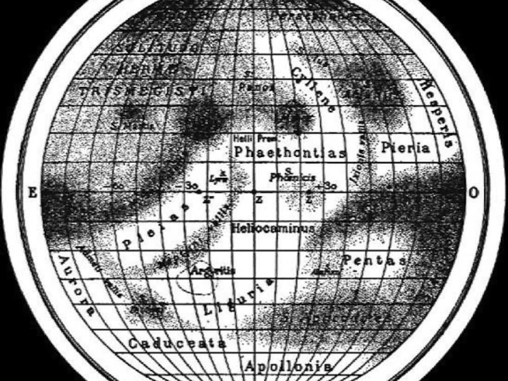 1920's Map of Mercury