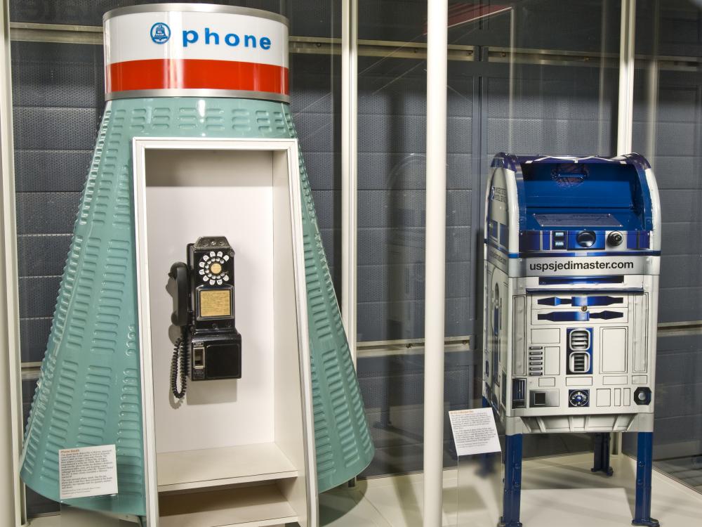 Mercury Phonebooth and Star Wars Mailbox