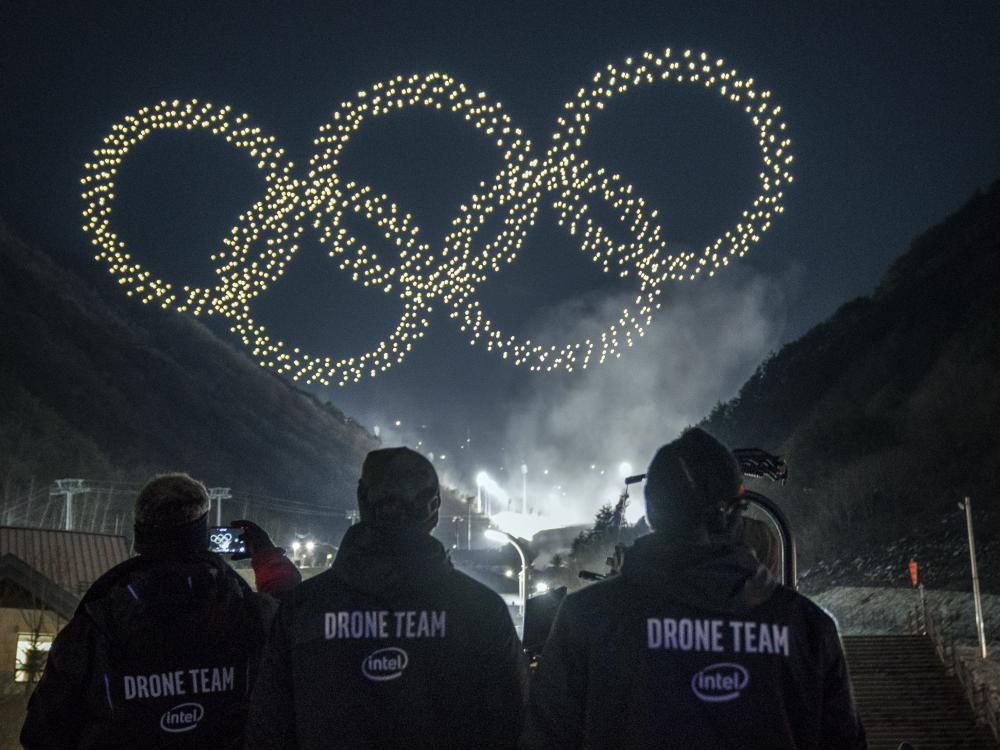 drones in olympics