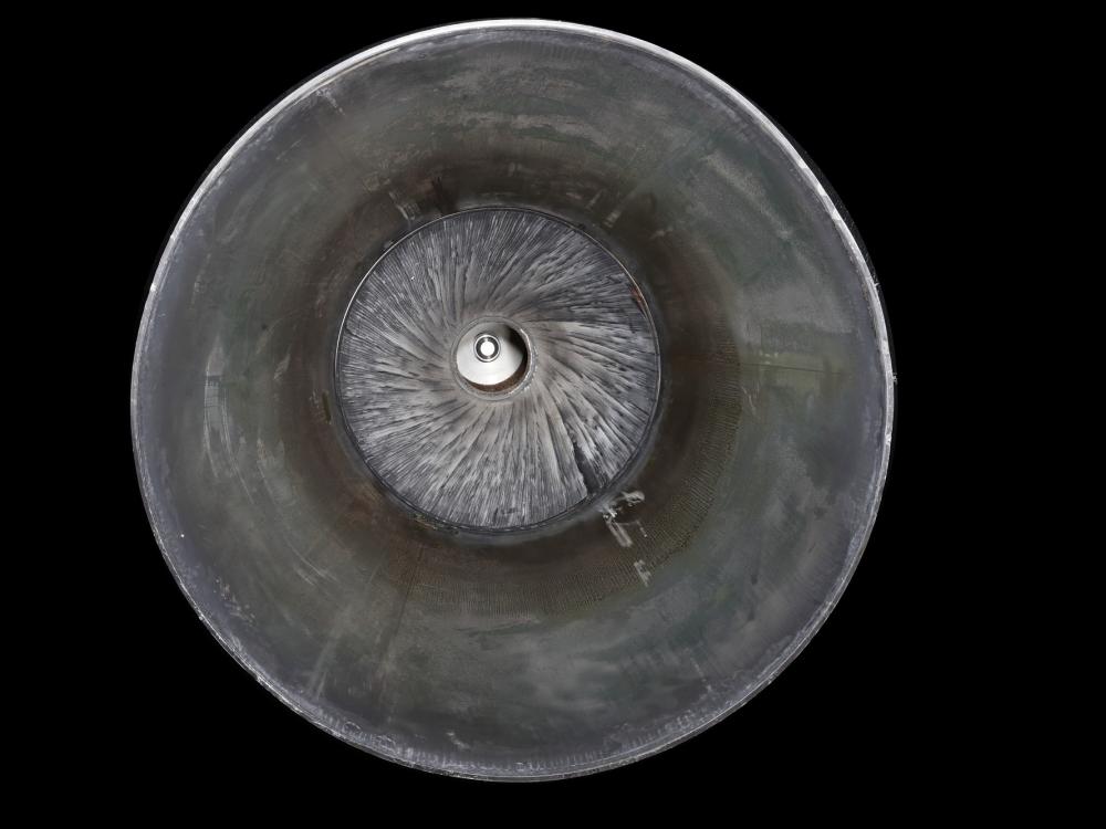 Metal circular inside of nozzle