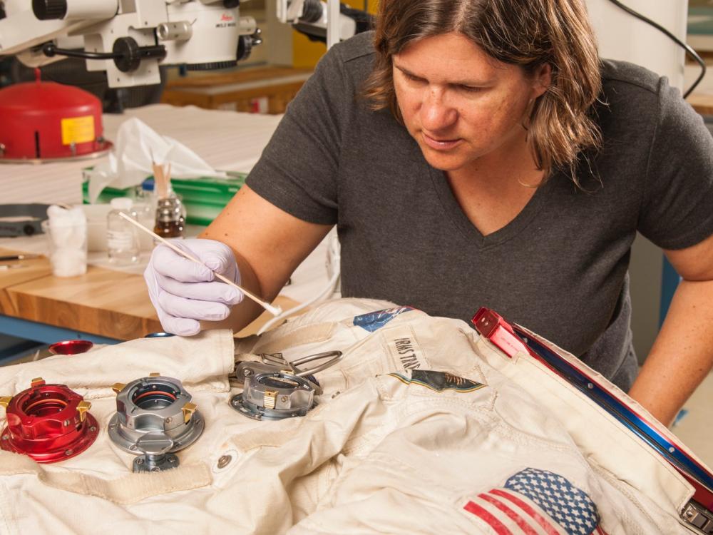 Conserving Neil Armstrong's Spacesuit