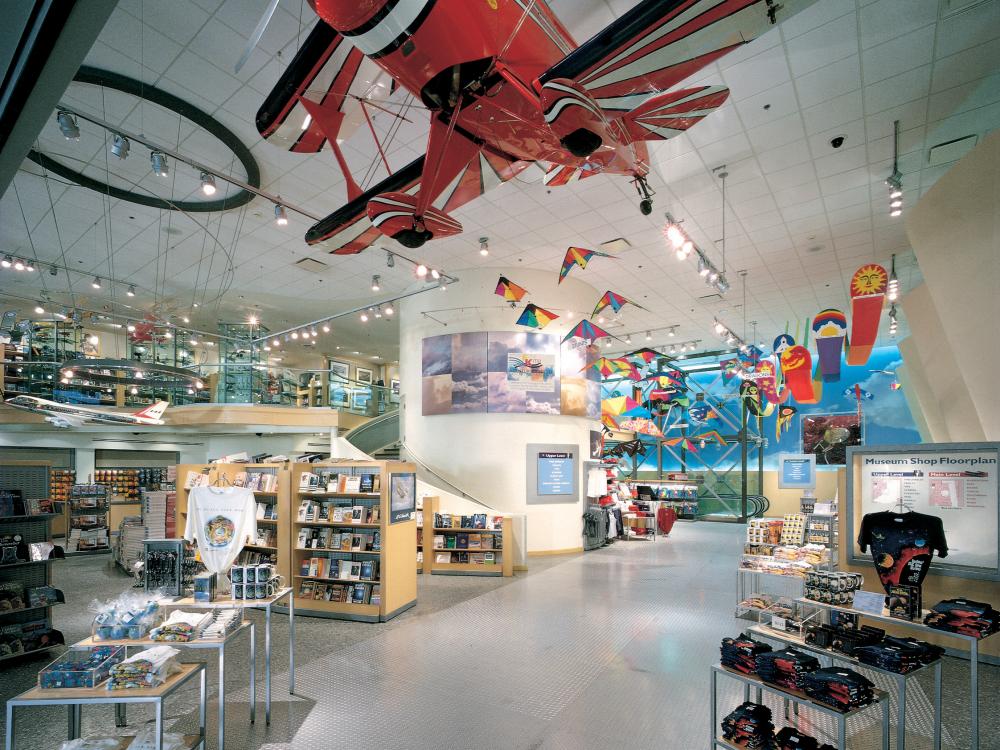 Pitts Special aerobatic airplane in Museum Store