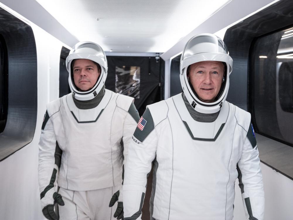 SpaceX Dragon Launch and Entry Suits | National Air and Space Museum