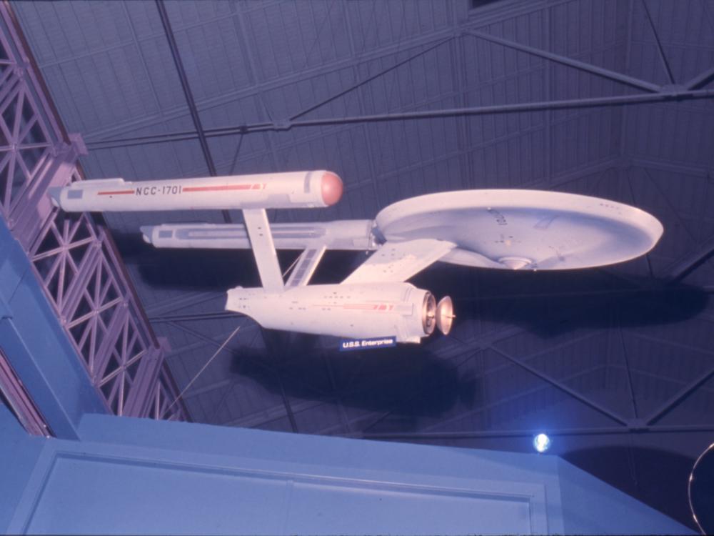 Starship "Enterprise" Model in 1975