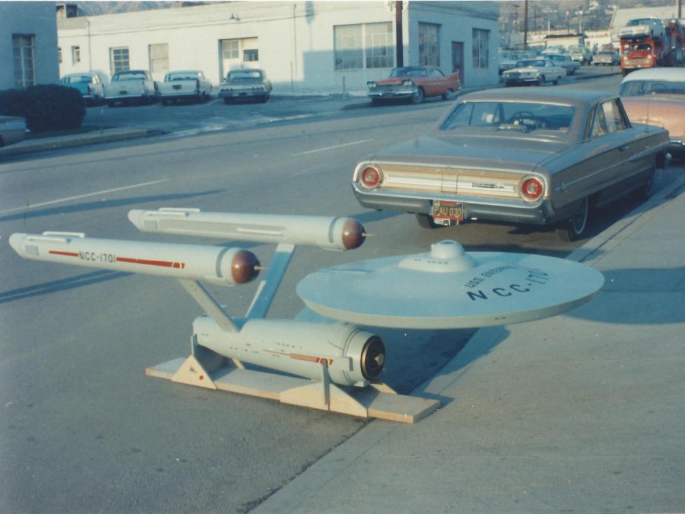 Starship "Enterprise" Model in 1964