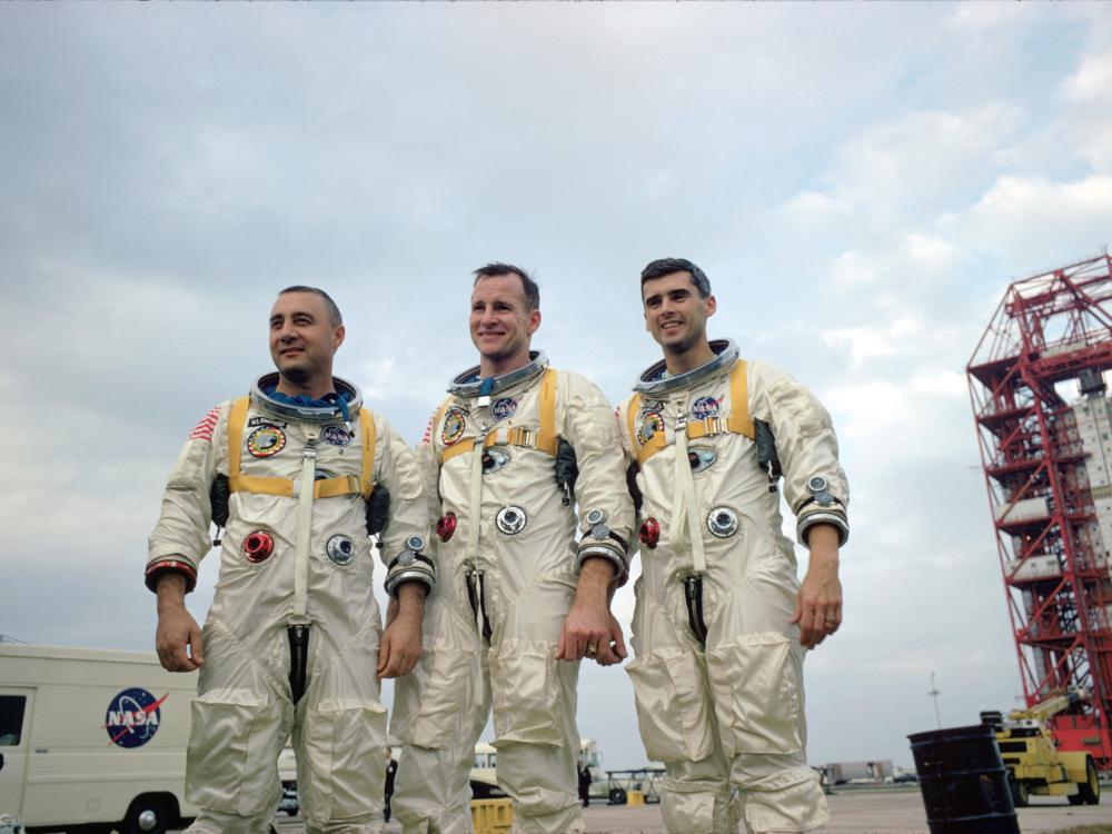 The Crew of Apollo 1 during Training