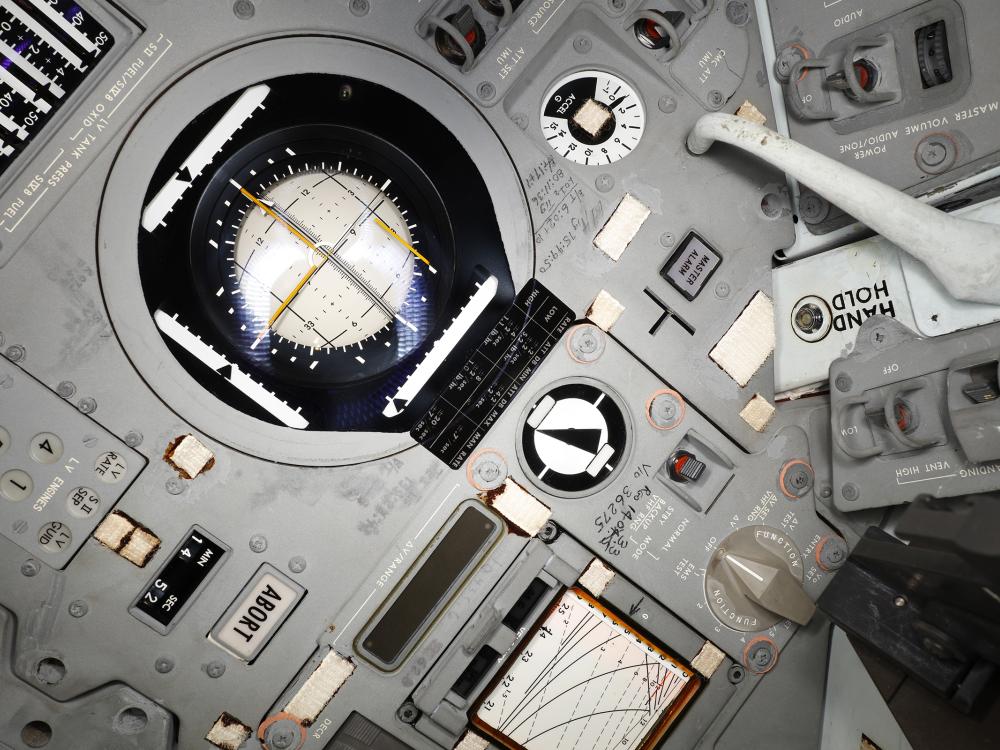 Apollo 11 Command Module markings