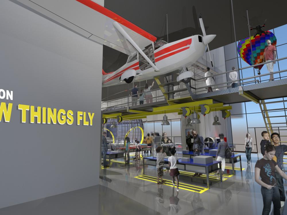 Rendering of "Textron How Things Fly Gallery"