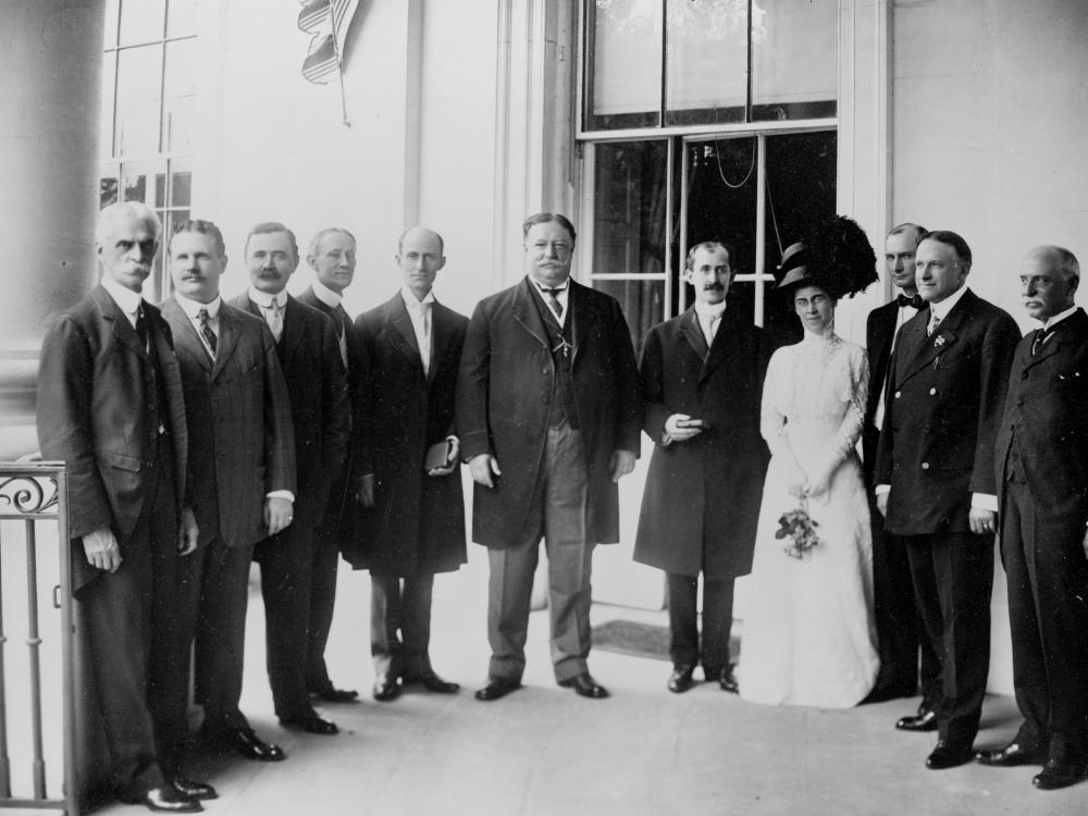 President William Howard Taft Meets Orville and Wilbur Wright