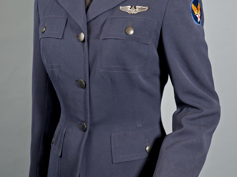 Dress uniform worn by Woman's Airforce Service Pilot (WASP)