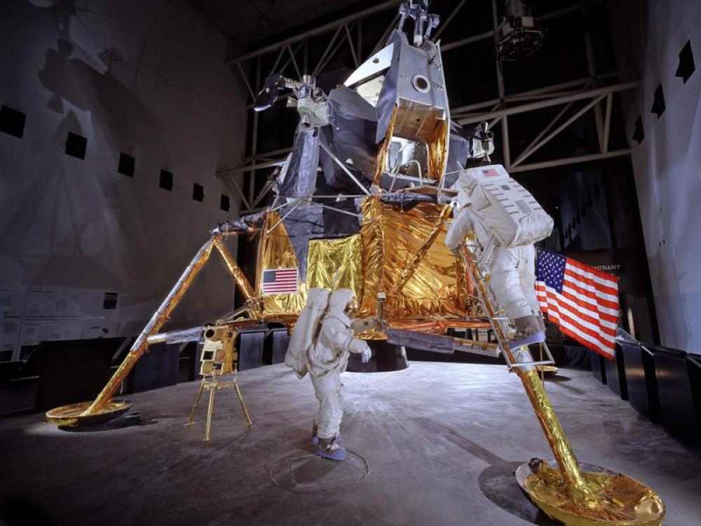 George Carruthers’ Apollo 16 lunar surface camera (bottom left)