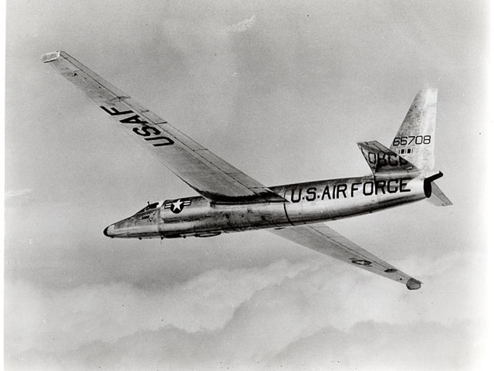 Lockheed U-2 in Flight