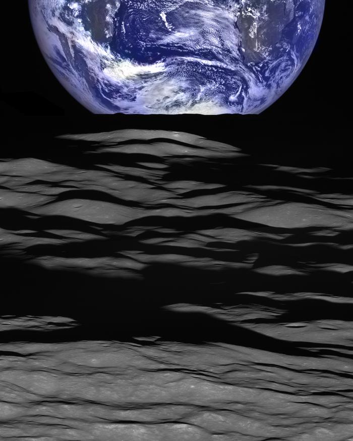 LROC Image of Earthrise