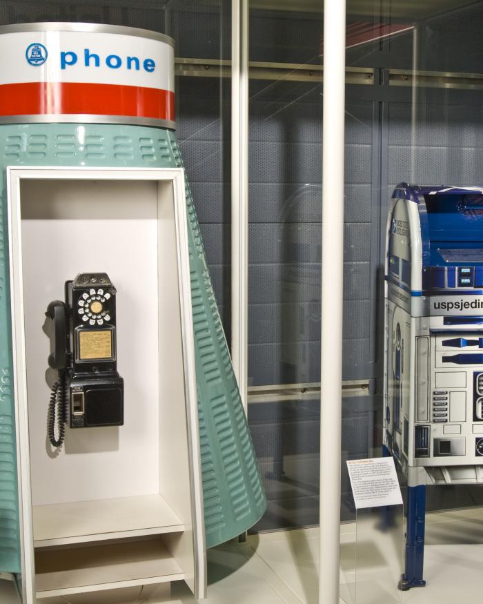 Mercury Phonebooth and Star Wars Mailbox