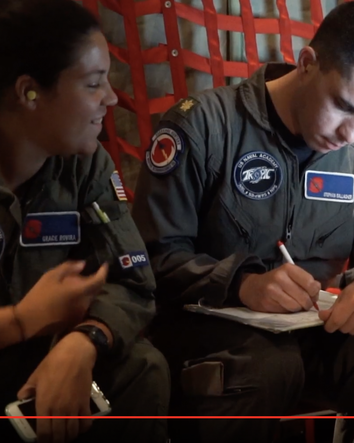 fly with the hurricane hunters