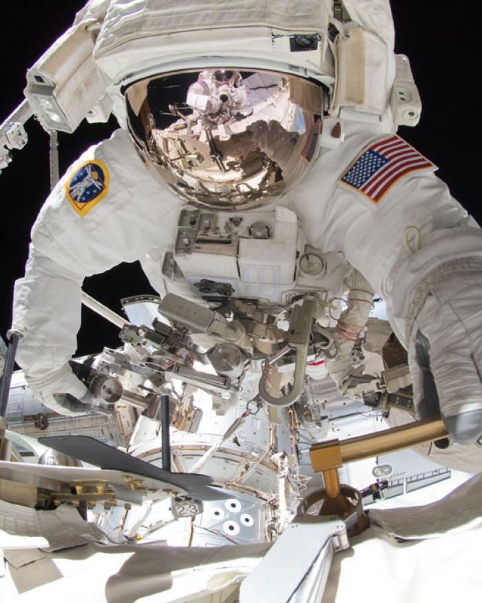 NASA astronaut Greg Chamitoff