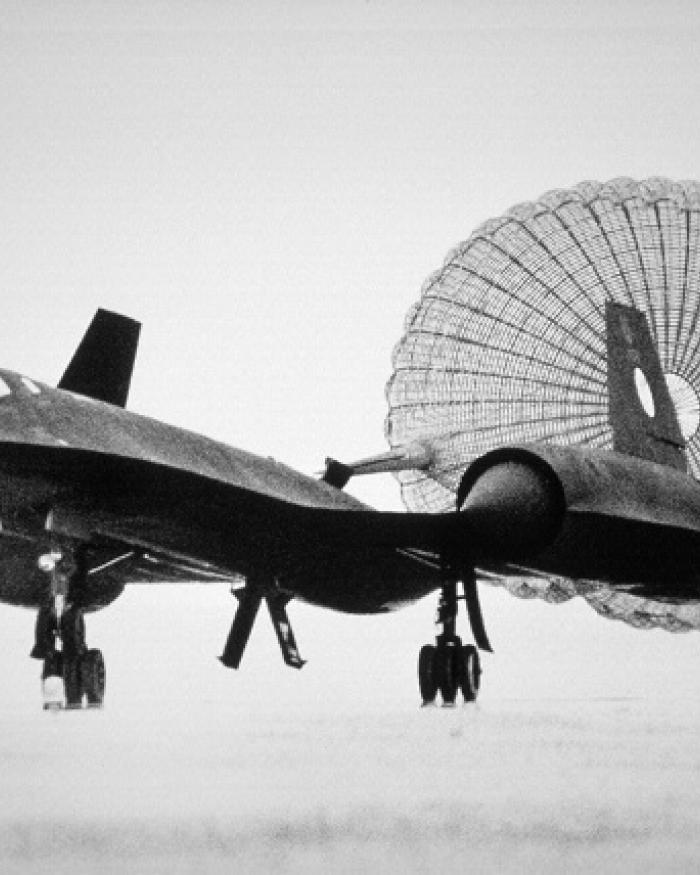 Lockheed SR-71 Blackbird Landing at Dulles