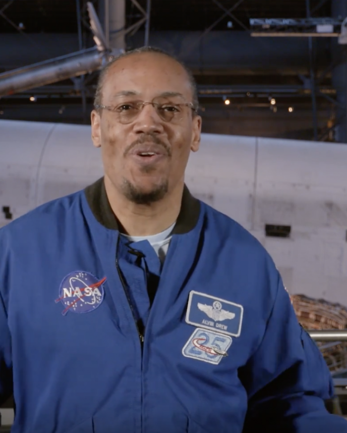 Astronaut Alvin Drew discusses his education and career