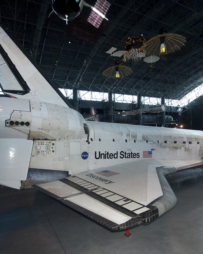 Space Shuttle Discovery on Display