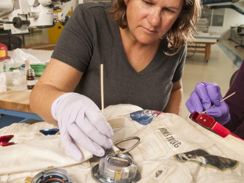 Conserving Armstrong's Spacesuit