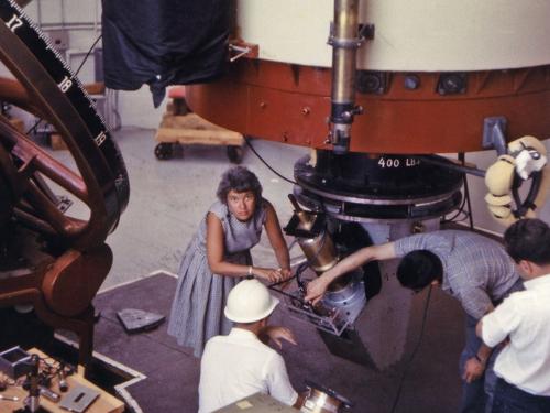 Vera Rubin and Kent Ford