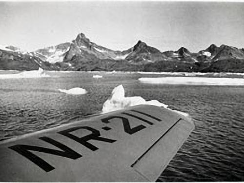 Icebergs of Angmagssalik (Tasiilaq) harbor