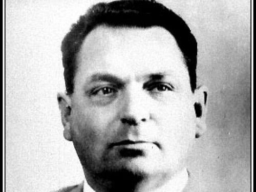 A photographed portrait of Vasily Mishin.