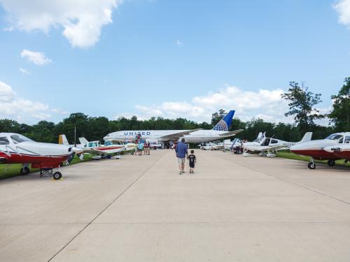 Aircraft at Become a Pilot Day 2014