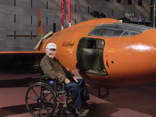 Chuck Yeager with Bell X-1