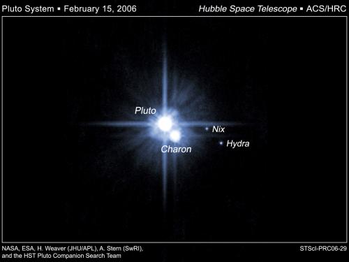 Four Pluto Moons