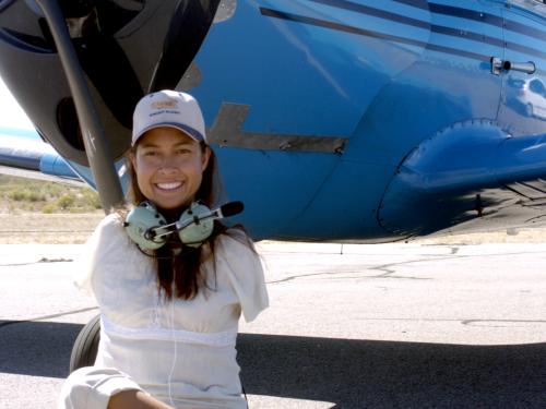 Jessica Cox, Right Footed Pilot