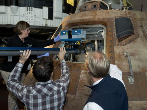 3D Scanning the Apollo 11 Command Module