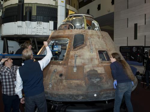 3D Scanning the Apollo 11 Command Module