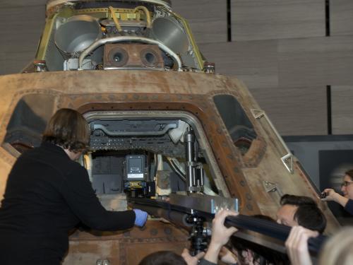 3D Scanning the Apollo 11 Command Module