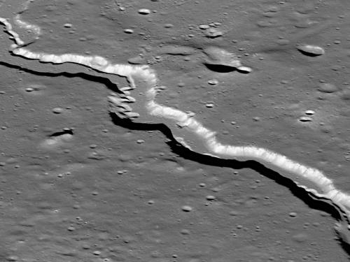 Largest Sinuous Rille