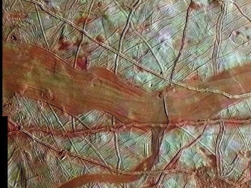 Europa's Icy Terrain