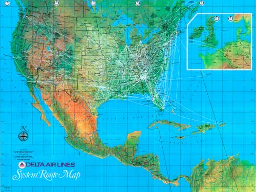 Delta Route Map