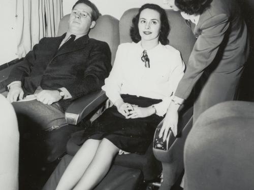 Pan Am Douglas DC-4 Cabin