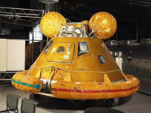 Apollo Boilerplate Command Module at the Udvar-Hazy Center