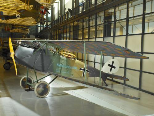 Halberstadt CL.IV at the Steven F. Udvar-Hazy Center