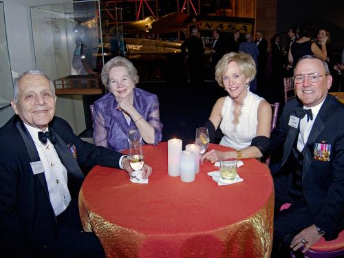 Don Lopez , Glindel Lopez, Marsha Anderson, and General Joe Anderson