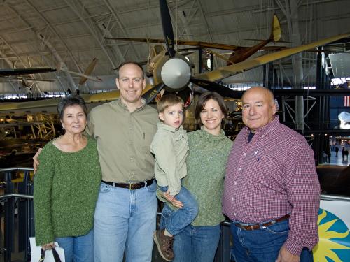 Udvar-Hazy Center's Five Millionth Visitor