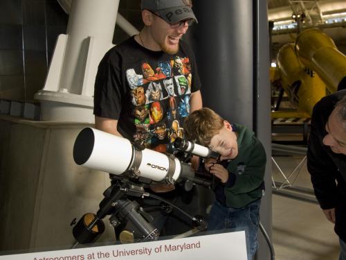 Women in Aviation and Space Family Day at the Steven F. Udvar-Hazy Center