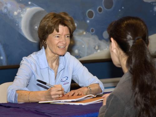 Sally Ride Book Signing