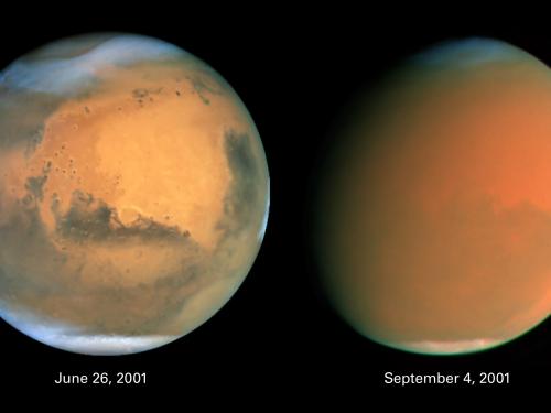 Mars Dust Storm