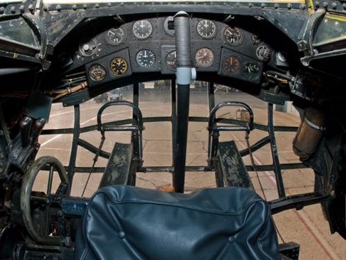 Vought V-173 Flying Pancake Cockpit