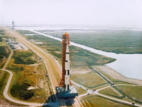 Saturn V with Tower