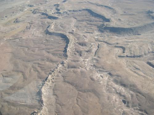 Image of Inverted Channels in Utah