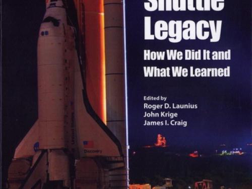 Book cover: Space Shuttle Legacy